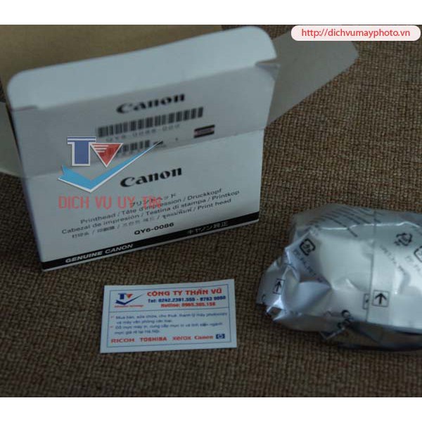 Đầu kim phun mới máy in phun màu A3 canon IX 6550