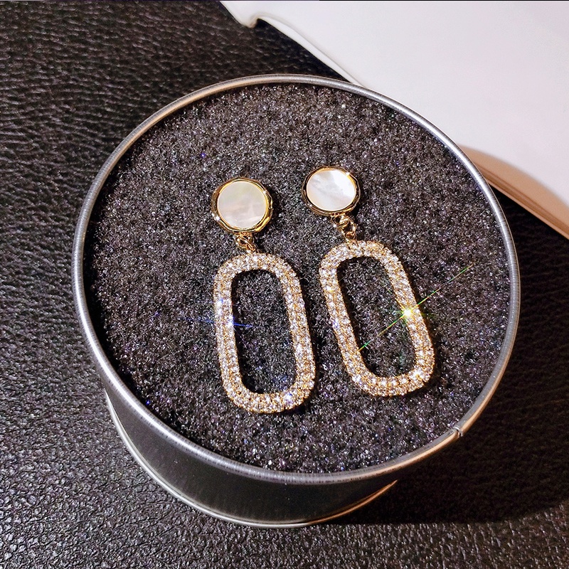 Khuyên Tai Bạc sterling 2022 Kiểu Dáng Mới Hàn Quốc Không Xỏ Lỗ