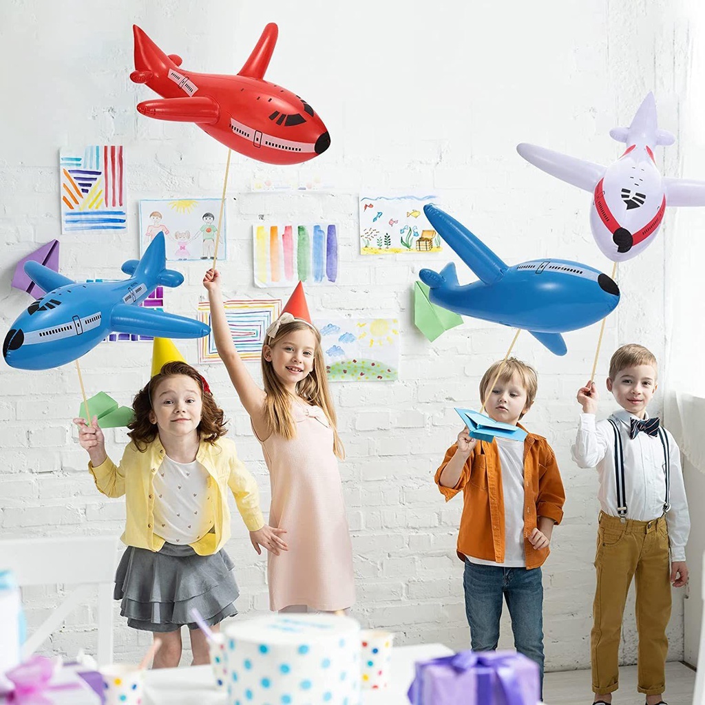 LANSEL 4 Máy Bay Đồ Chơi Bơm Hơi Chất Lượng Cao