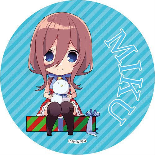 Huy hiệu cài áo IN HÌNH Nhà có năm nàng dâu anime chibi dễ thương tiện lợi