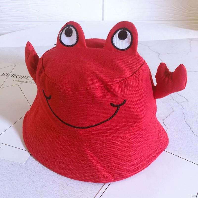Mũ tai bèo hình con cua dễ thương cho bé