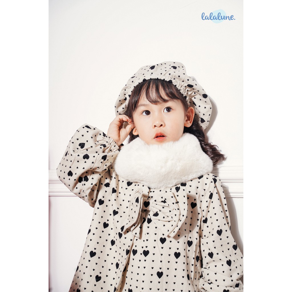 Đầm nhung cotton ivy dress lalalune cho bé từ 2-7 tuổi