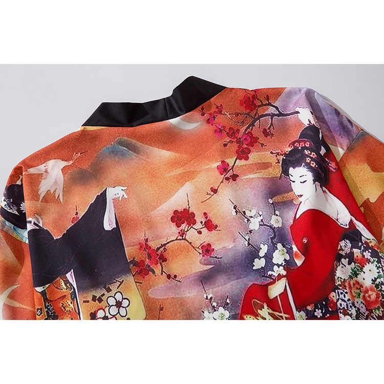 Áo Kimono Dáng Rộng Thời Trang Mùa Hè Nhật Bản 2020 Dành Cho Nam Và Nữ