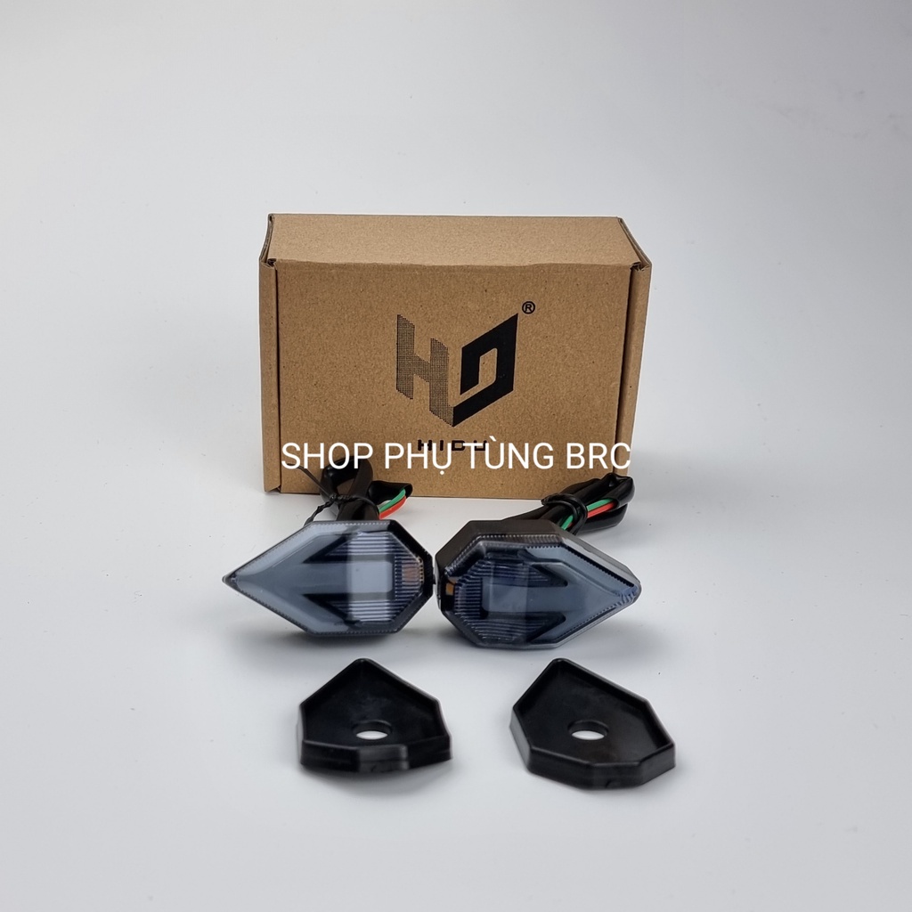 Đèn led xi nhan mủi tên loại nhỏ phù hợp với nhiều loại xe máy như WINNER X, EXCITER,VARIO..