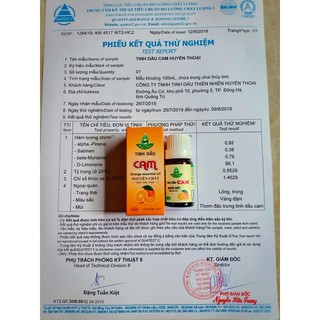 TINH DẦU CAM 10ML- CS HUYỀN THOẠI