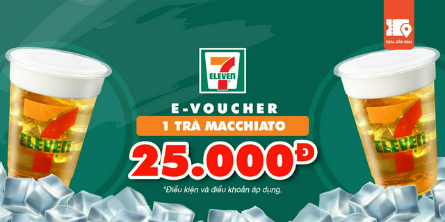 E-Voucher 01 Trà Macchiato tại 7-Eleven
