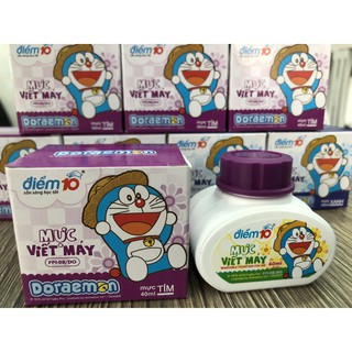 Mực viết máy thiên long doraemon điểm 10 fpi-08/do 40ml