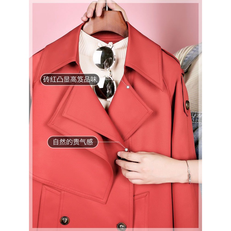 Áo Khoác Dáng Rộng Che Bụng Thời Trang Mùa Thu Hàn Quốc 2022 Plus Size Cho Nữ