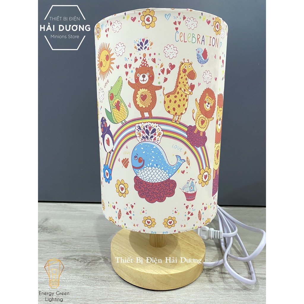 Đèn Bàn Trang Trí Siêu Dễ Thương Dành Cho Bé DB-616 3 Mẫu - Đã Bao Gồm Bóng - Energy Green Lighting