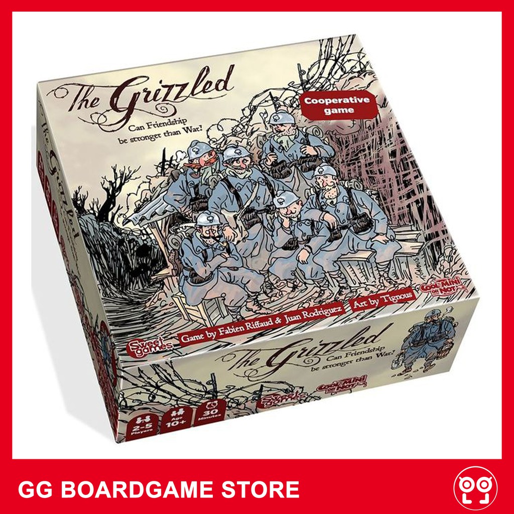 Trò chơi The Grizzled - Board Game Chiến Thuật Phối Hợp