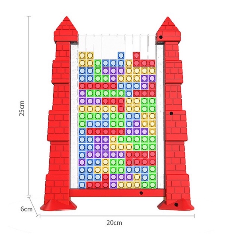 BỘ ĐỒ CHƠI TETRIS XẾP HÌNH 3D CẢI TIẾN- ĐỒ CHƠI THÔNG MINH CHO BÉ