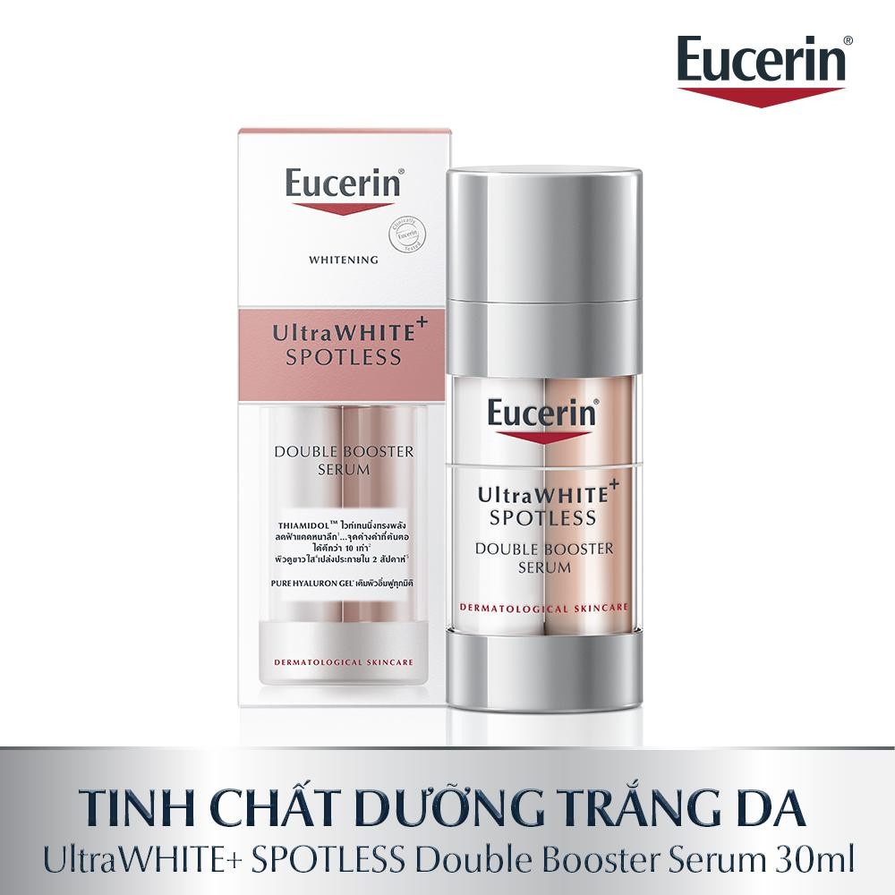 Combo Eucerin Tinh Chất Dưỡng Trắng Double Booster Serum 30ml &amp; Sữa Dưỡng Thể Trắng Da Body Lotion SPF7 250ml