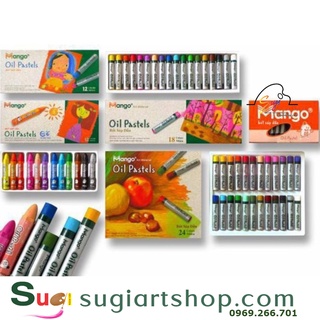 Bút sáp dầu mango 18/24 màu, mango oil pastels
