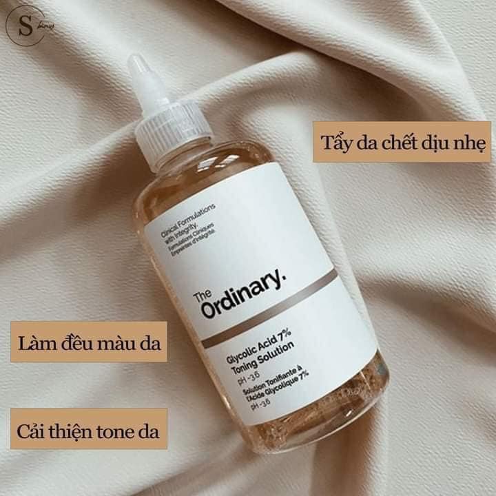 Nước hoa hồng The Ordinary Glyconic Acid 7% Toning Solution PH 3.6 240ml