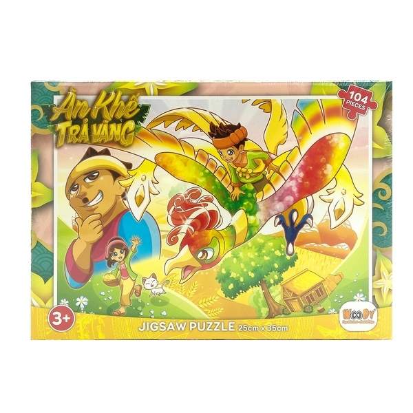 Tranh Xếp Hình Jigsaw Puzze 104 Pieces - Ăn Khế Trả Vàng - Woody