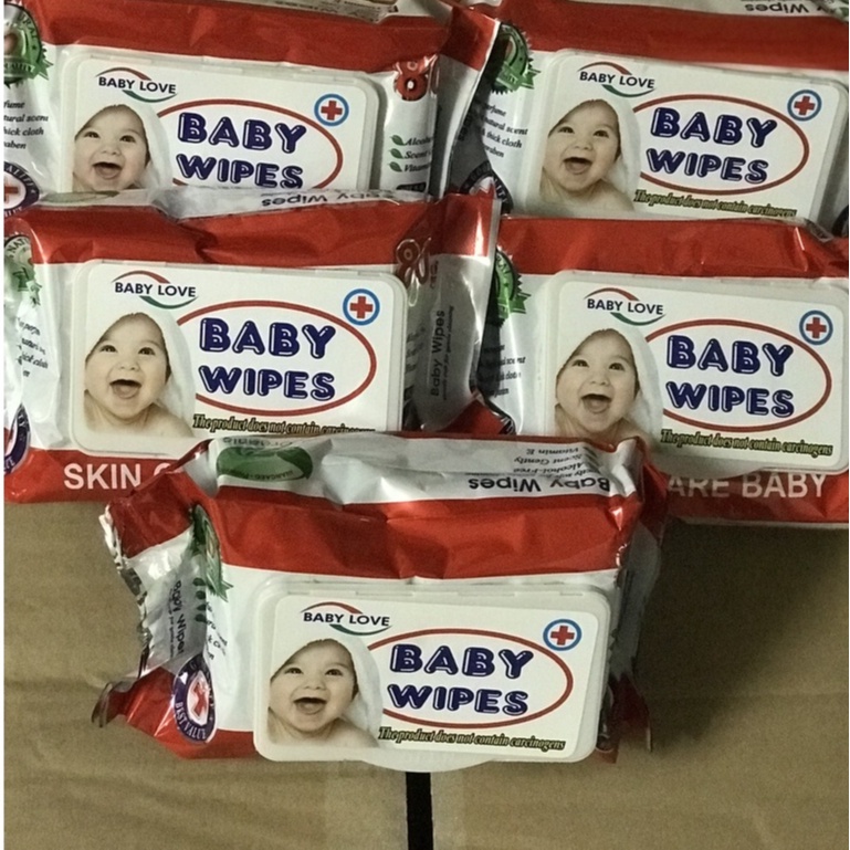 gói Khăn Giấy Ướt Baby Wipes Bịch 80g