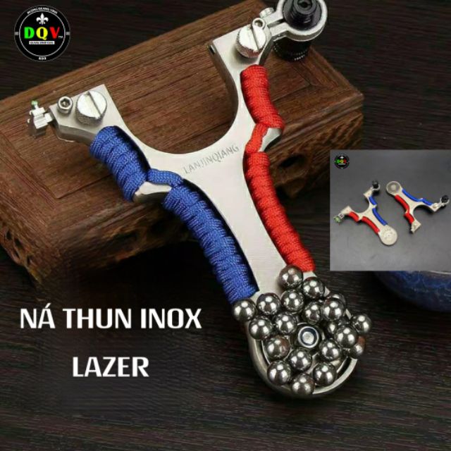 Ná Thun INOX Cao Cấp kèm LAZE hít Nam Châm