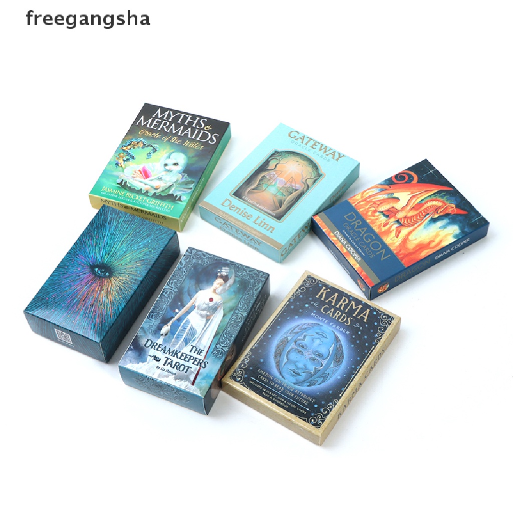 2021 Retro Tarot Deck Card Fortune Telling Divination Oracle Cards Table Game FDH