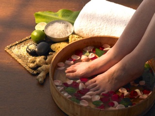 Thảo dược ngâm chân