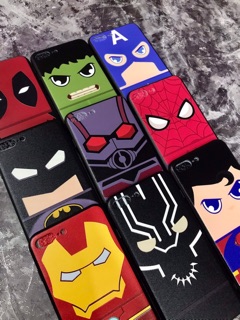 Ốp lưng in nổi avenger siêu cute