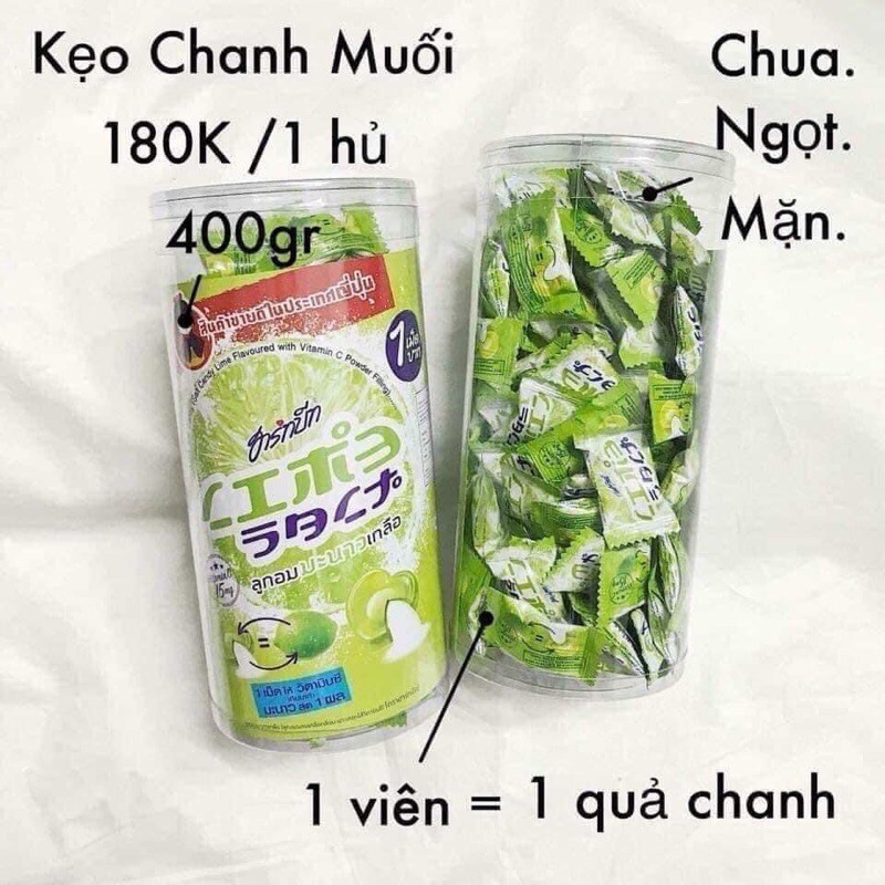 Kẹo chanh muối Thái Lan