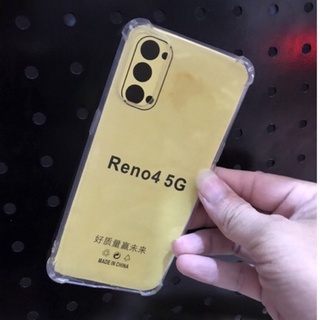 Ốp lưng chống sốc Silicon Oppo Reno 4 5G trong suốt bo bốn góc chống va đập