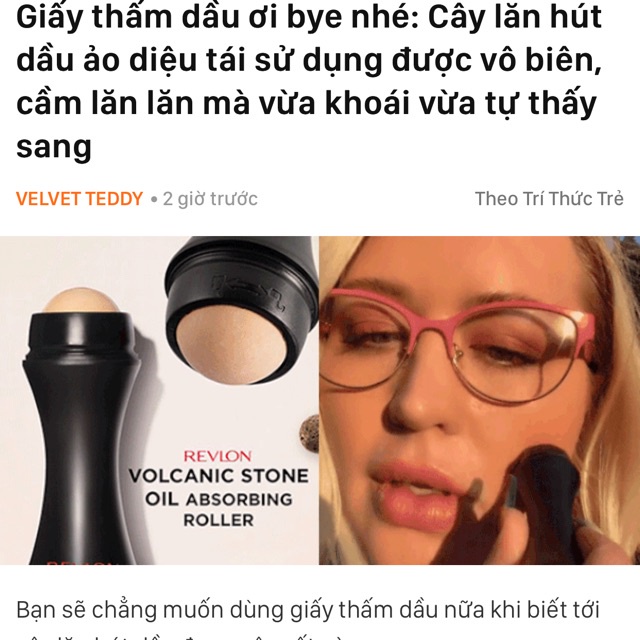 Thanh Lăn Thấm Dầu Revlon