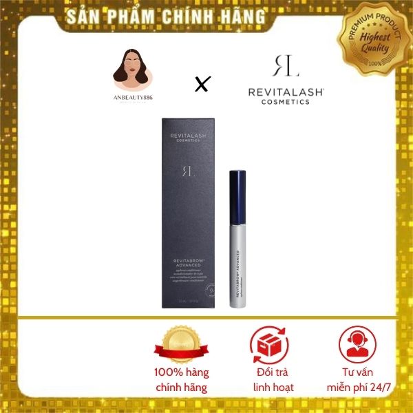 Serum mọc lông mày Revitabrow Advanced 3D - mẫu mới