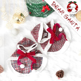 Áo choàng Noel cho thú cưng