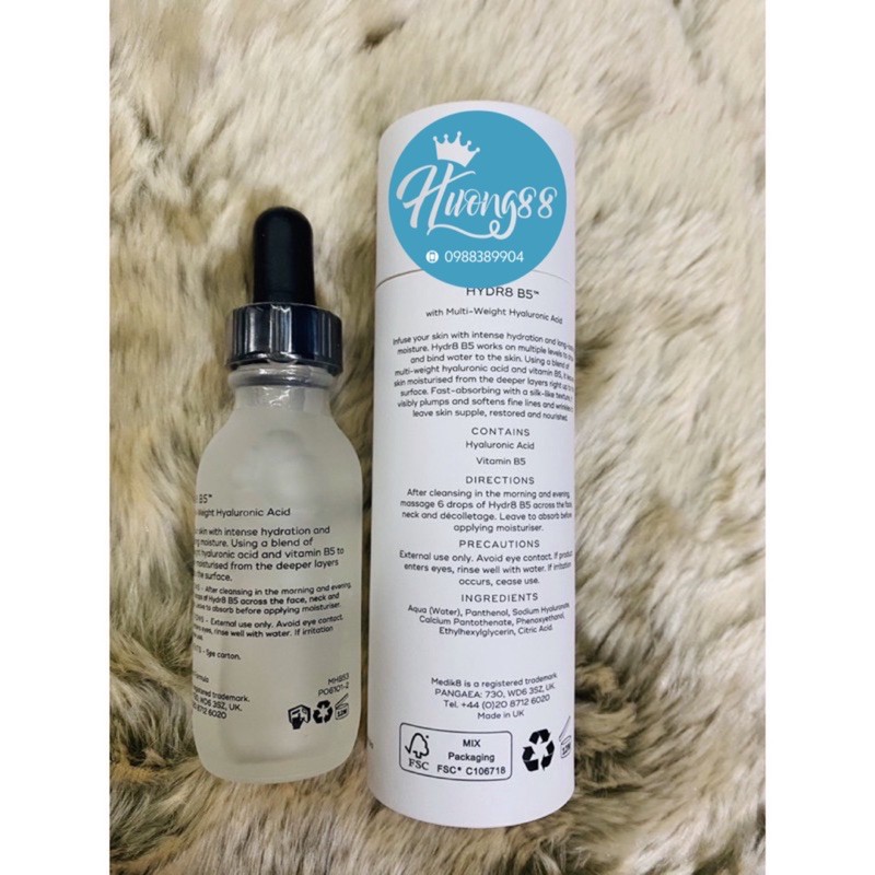 Serum B5 Hydr8 Medik8 30/60ml