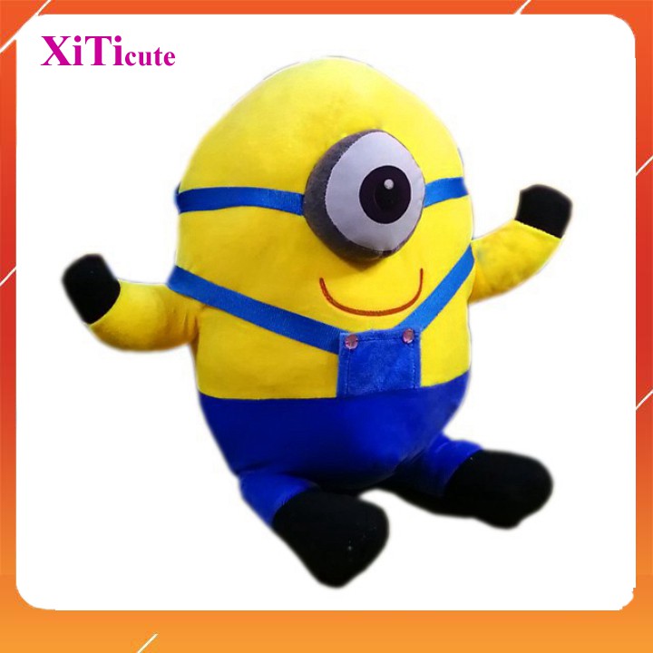 Gối ôm thú nhồi bông MINION siêu to dùng để làm gối ôm, quà tặng người thương, đồ chơi hoặc vật trang trí trong nhà