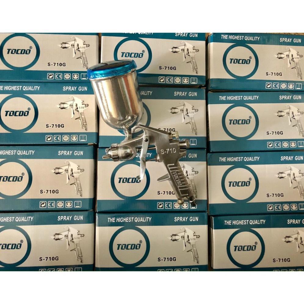 Súng Phun Sơn 710 TOCDO Cao Cấp Lỗ 1.3mm => chất lượng tốt,phun sơn đều