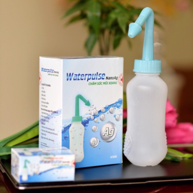 [Nhà thuốc HD] Muối rửa Waterpulse NanoAg - chăm sóc mũi xoang