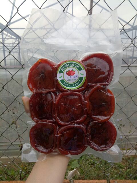 500gr hồng sấy Tám Hải  nguyên trái đà lạt