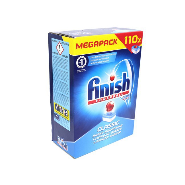 Viên rửa chén bát Finish powerball hộp 110 viên