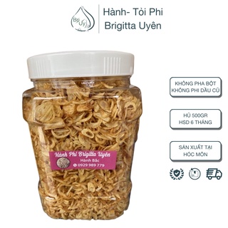 Hành Bắc chiên giòn ⚡ CỰC NGON ⚡ 500gr hành Bắc nhà chiên thơm giòn, hương vị hấp dẫn