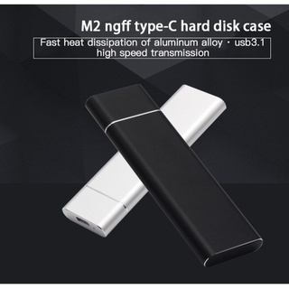 [Ready] hard disk  M.2 Solid State Drive Box NVME M.2 NGFF Type-C 3.1 Exterior Display Typec Modified Mobile PCIE High Spee ITO