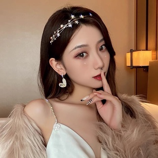 Bờm tóc đính đá cực xinh