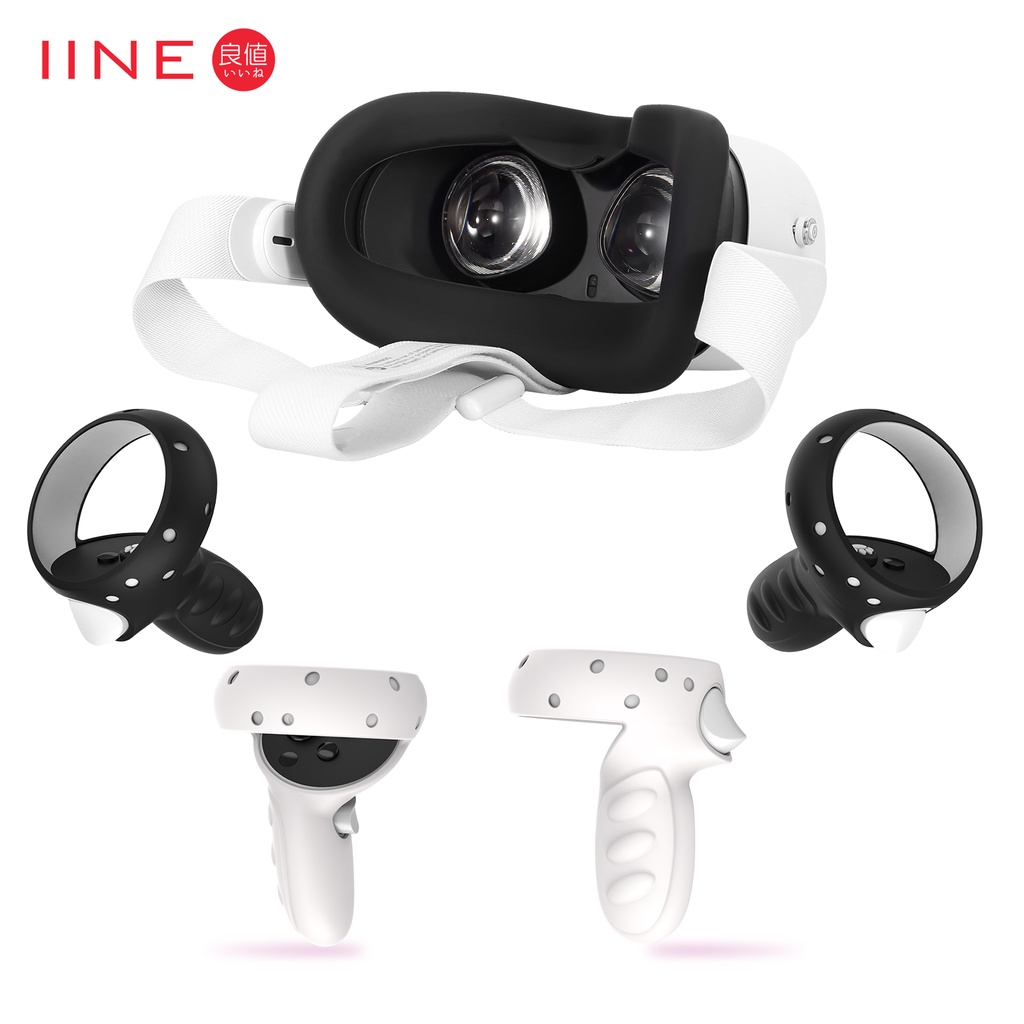 Vỏ bảo vệ IINE bằng silicone cho thiết bị thực tế ảo Oculus Quest 2 VR