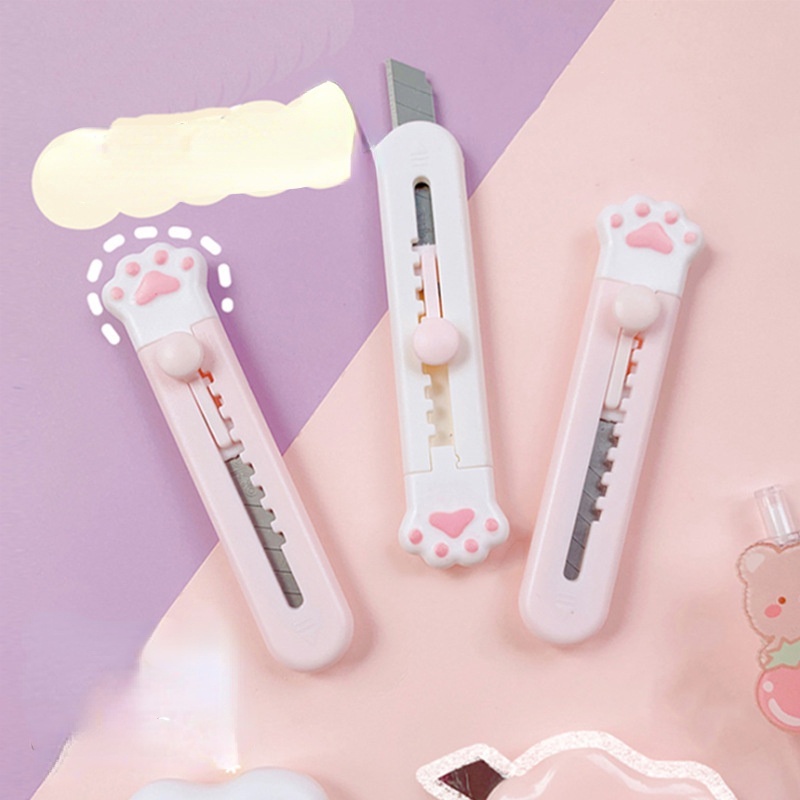 Dao mini cầm tay hình chân mèo dễ thương đa năng