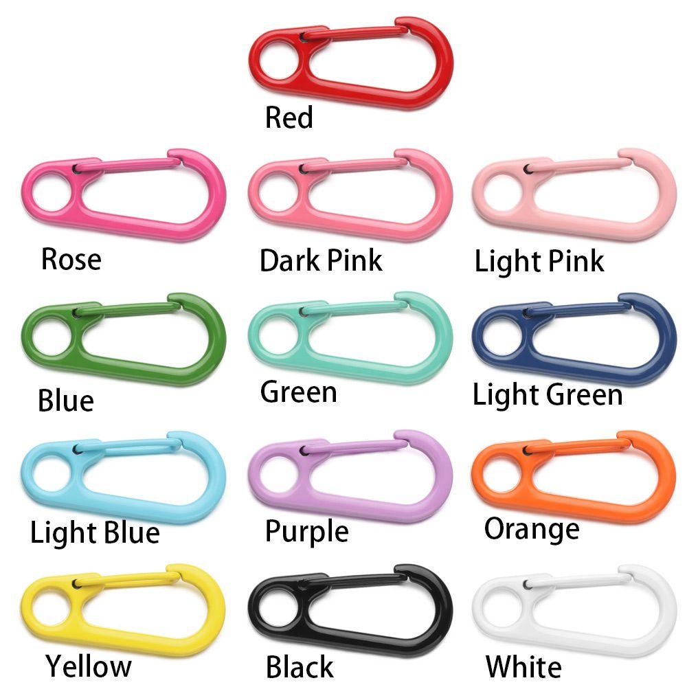 Set 5 Móc Khóa Dây Đeo Túi Xách Bằng Hợp Kim Kẽm Chất Lượng Cao SHOUKEY