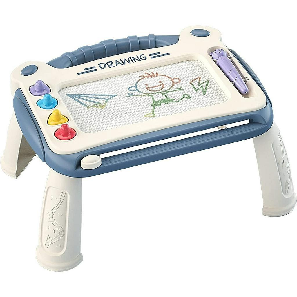 Bảng Vẽ Tự Xóa Có Chân Nhiều Màu Sắc, Bảng Viết Tự Xóa Từ Tính Đồ Chơi Thông Minh Cho Bé