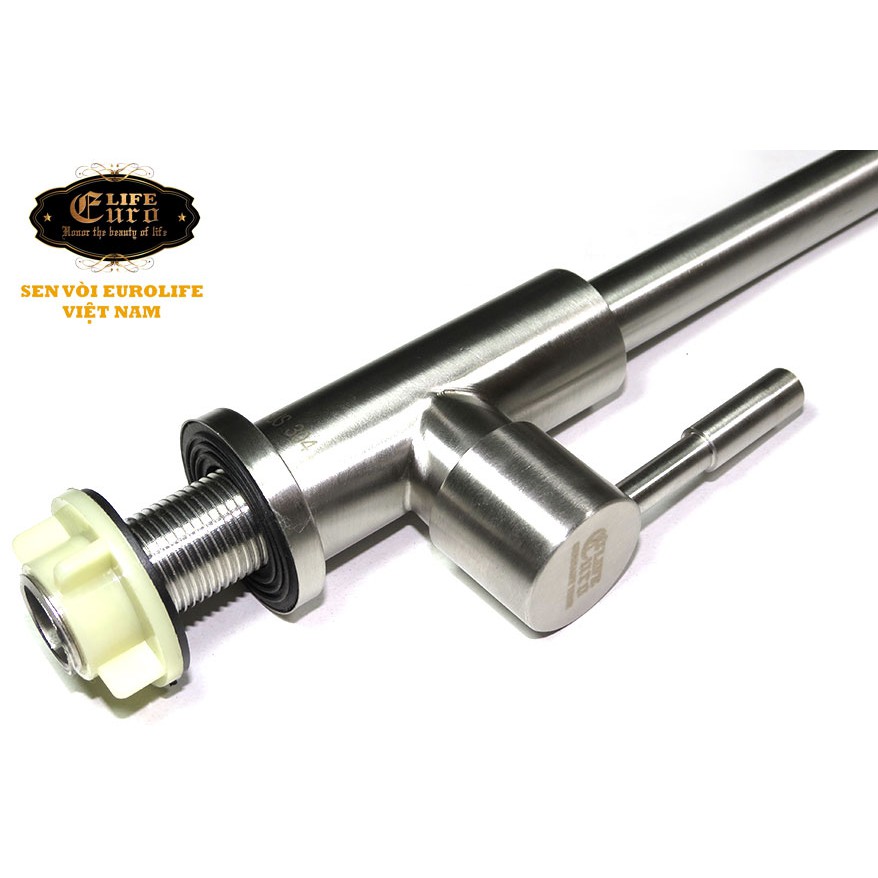 Vòi rửa chén lạnh Inox SUS 304 Eurolife EL-RC07