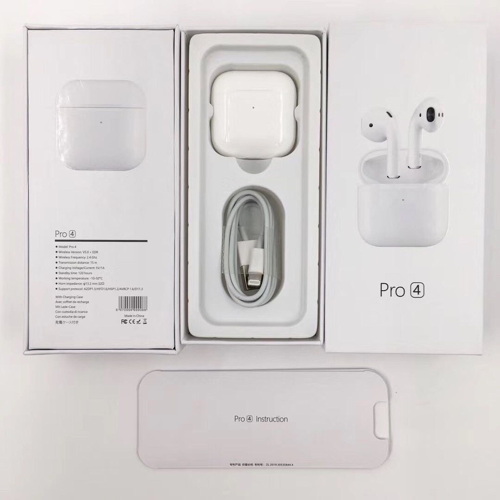 Tai Nghe Bluetooth Không Dây Pro 4 Phù Hợp mọi Loại Máy Nghe Nhạc Cực Hay.