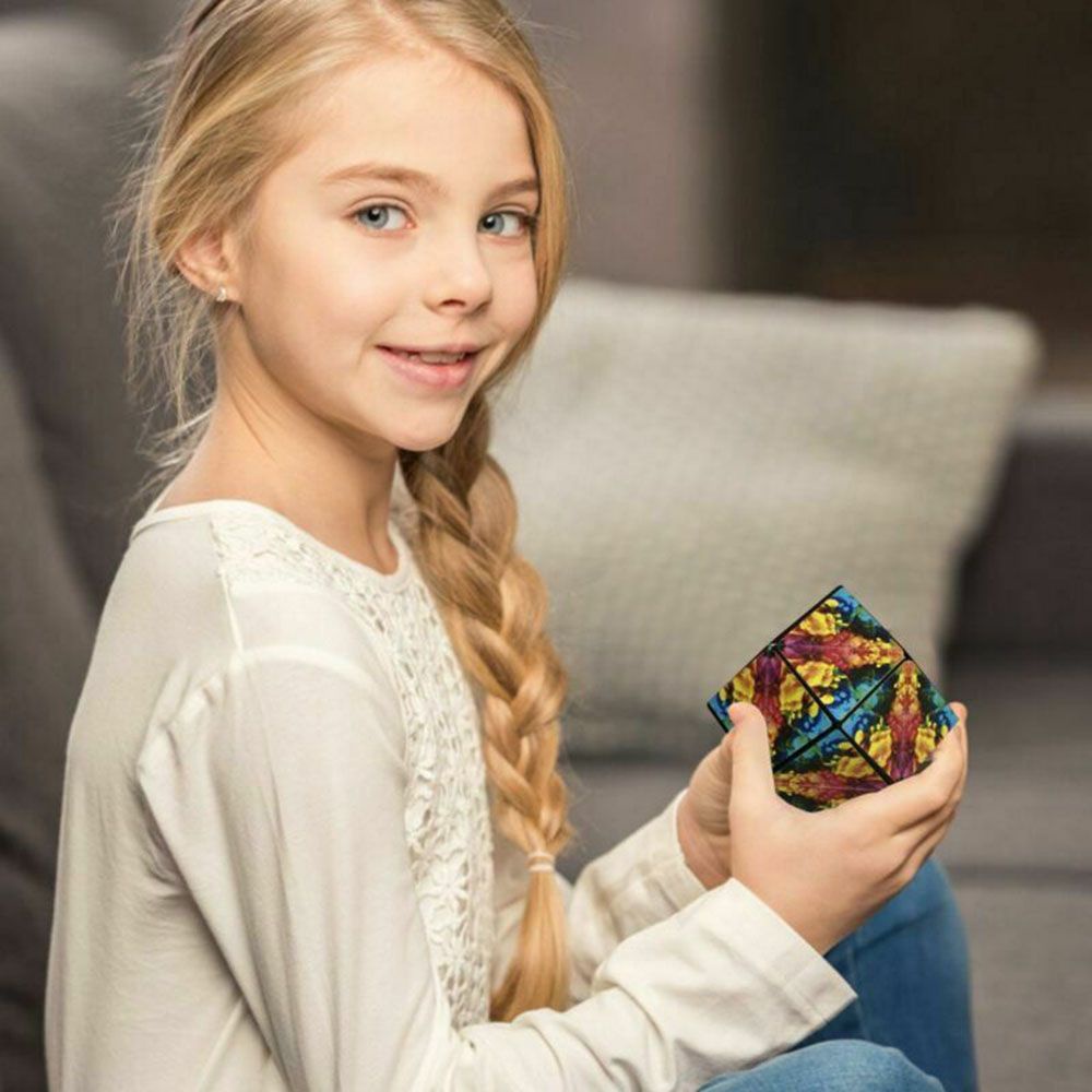 NEW Khối Rubik có thể thay đổi được, Magnetic Magic Cube, Đồ chơi xếp hình hình học 3D, Tùy tiện biến đổi IN STOCK