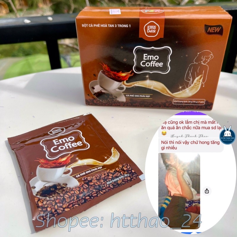 Cà Phê Giảm Cân EMOSLIM 7 Gói/Hộp | BigBuy360 - bigbuy360.vn