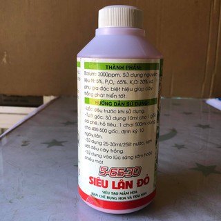 Phân bón lá siêu lân đỏ