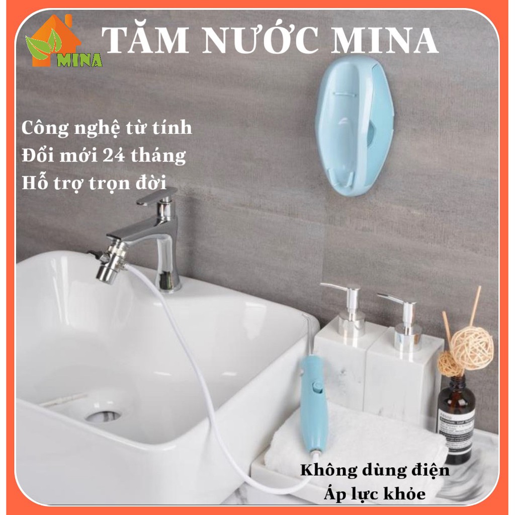 Máy Tăm Nước. Mina. Model S1. Tăm Nước. Gắn Vòi Rửa Mặt. Công Nghệ Nhật Bản. Đổi Mới 24 Tháng. Hỗ Trợ Bảo Hành Trọn Đời
