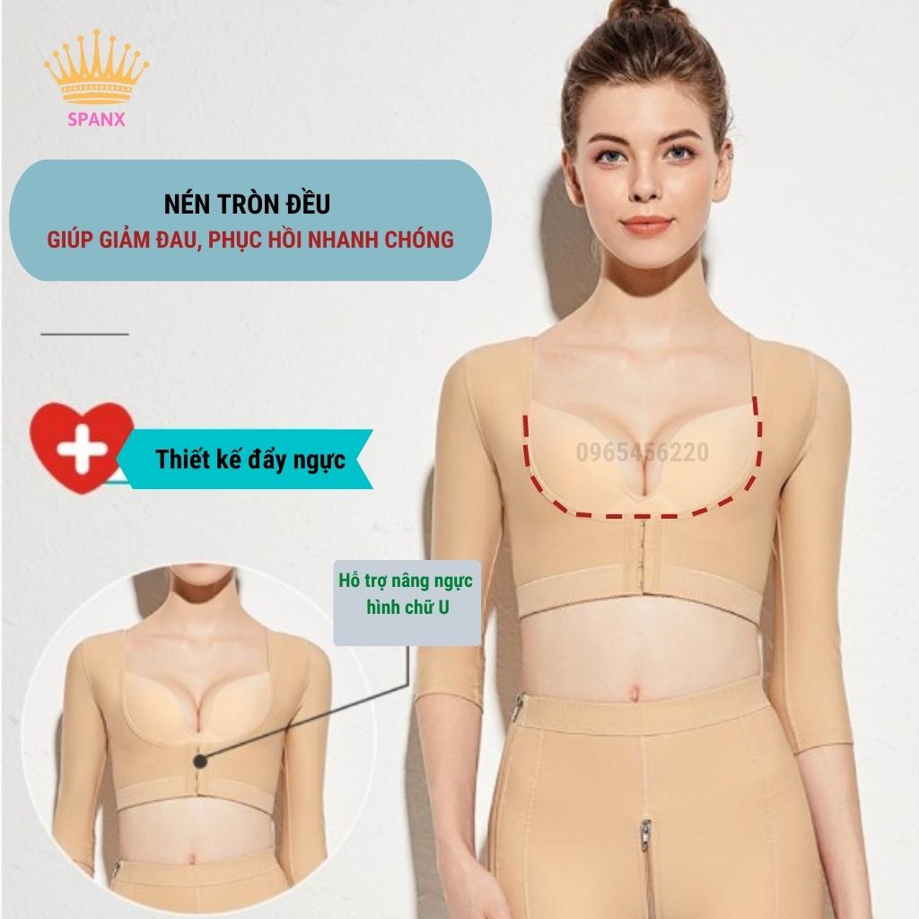 Áo định hình gen thon gọn bắp tay sau hút mỡ bắp tay, lưng, nâng ngực xuất Nhật