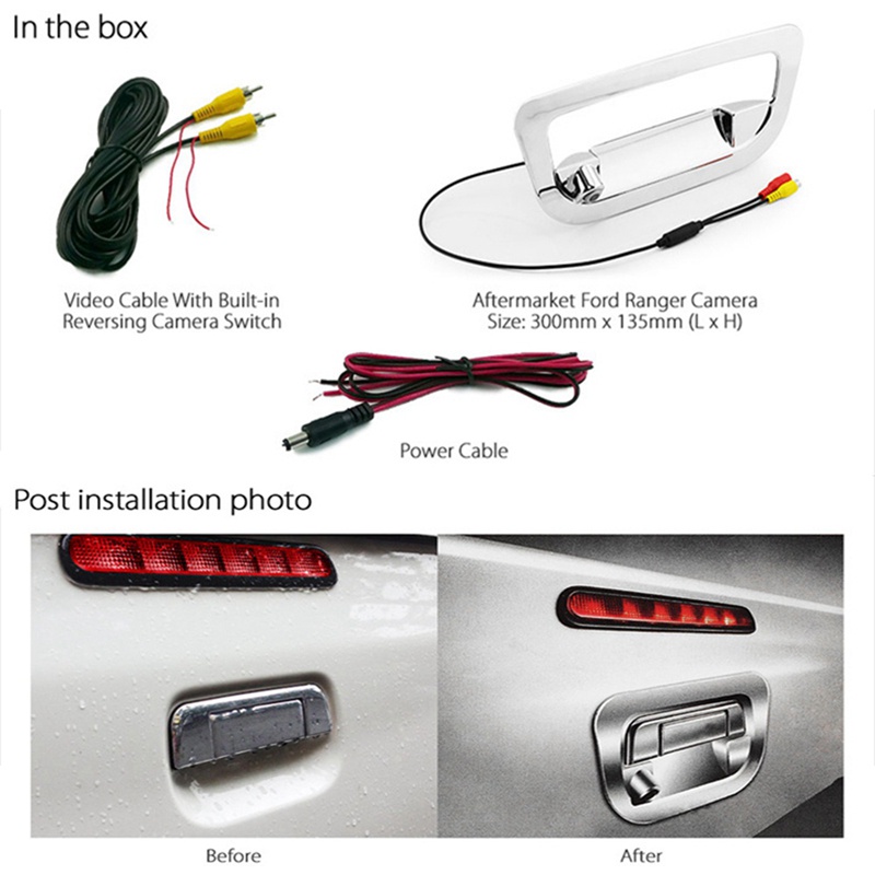 Camera gắn đuôi xe hơi Ford Ranger Raptor T6 Pickup 2012-2015
 | BigBuy360 - bigbuy360.vn